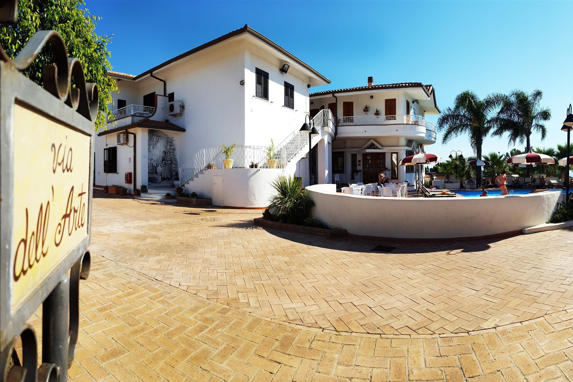 Baia Del Capo Ricadi Exterior foto